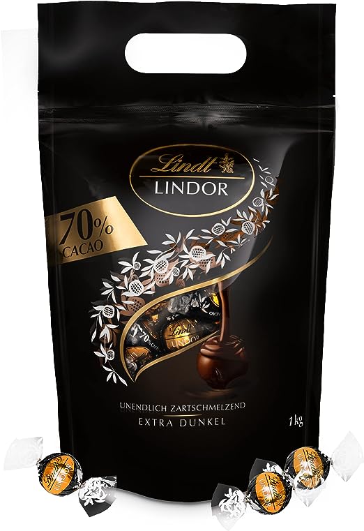 bolsa lindor 1kg cacao 70%
